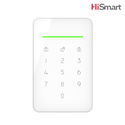 HiSmart išmanioji valdymo klaviatūra-signalizacija