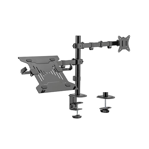 17”-32” monitoriaus ir 10”-15.6” nešiojamo kompiuterio laikiklis