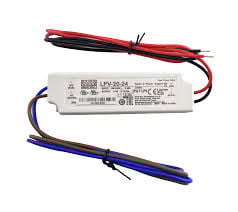 Impulsinis maitinimo šaltinis LED 24V 20W 0.84A IP67, Mean well, LPV-20-24
