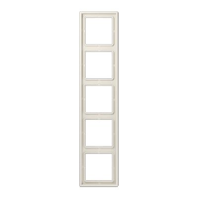 5 v. rėmelis JUNG LS DESING LS985W (dramblio kaulo spalvos)