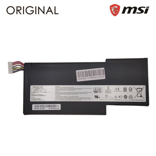 Nešiojamo kompiuterio baterija MSI BTY-M6K, 4500mAh, Original