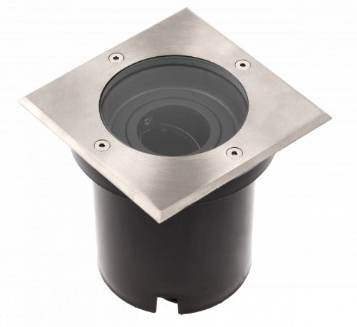 BETA-K grindinis šviestuvas su reguliuojamu kampu inox (10W, IP67) GTV ON-BETAKGU10RK-06