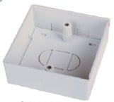 Virštinkinė paskirstymo dėžutė RJ45 keystone lizdams 86x86x32mm