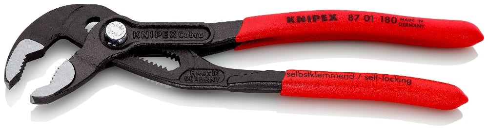 Replės-veržliaraktis Knipex 87 01 180 (reguliuojamo išsiplėtimo, 180mm)