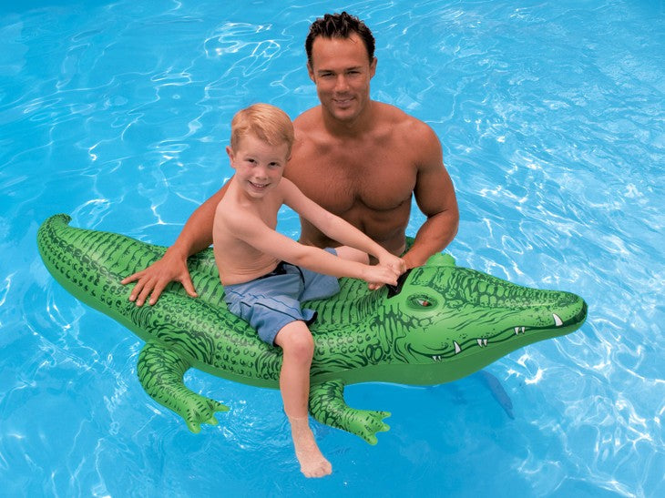 Krokodilas, skirtas plaukti 168 x 86 cm INTEX 58546