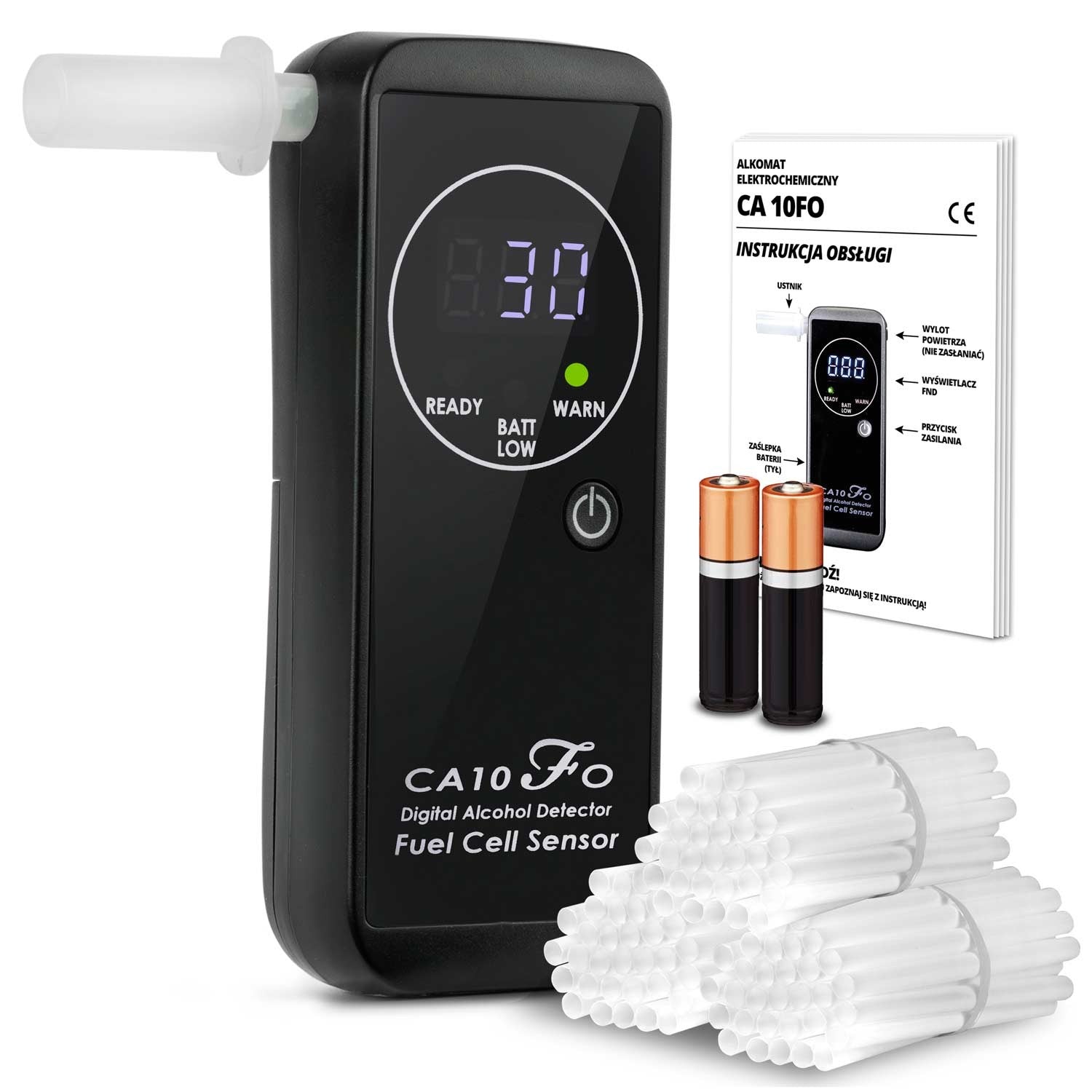 Elektrocheminis alkotesteris CA-10FO + burnos