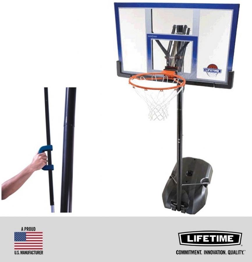 LIFETIME 90000 Basketbolo rinkinys (2,45 - 3,05 m)