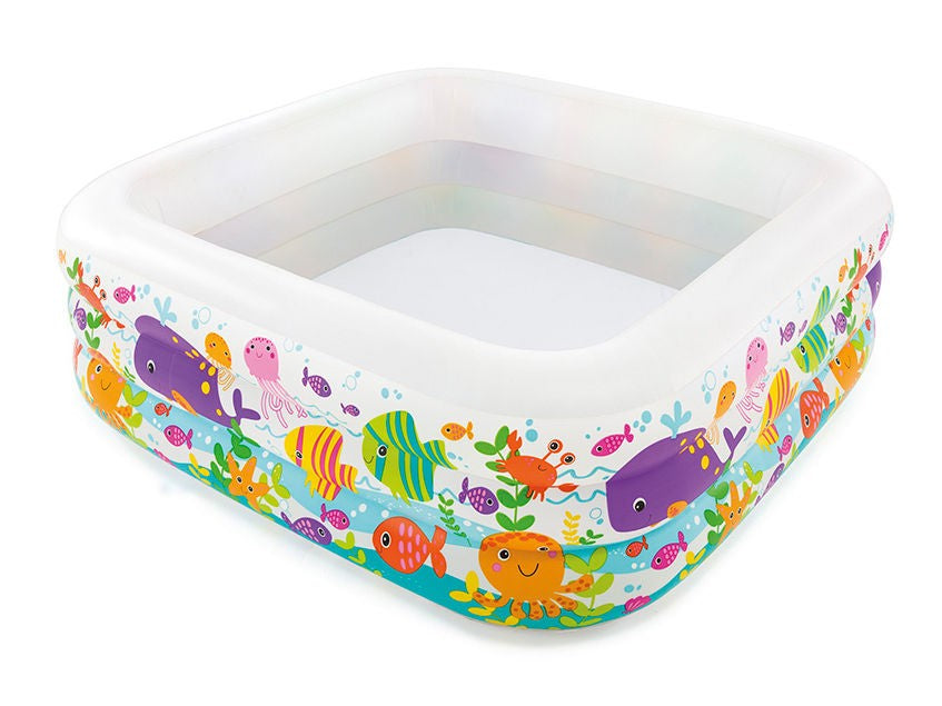 Dūtinis baseinas Akvariumas 159 x 159 x 50 cm INTEX 57471