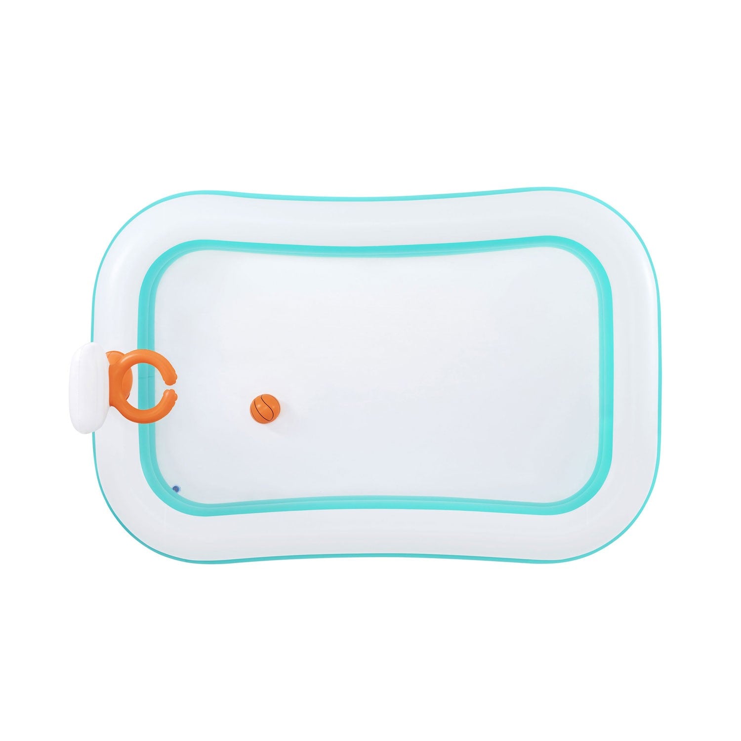 Dunk'N Splash 251 cm x 168 cm x 102 cm pučiamasis baseinas