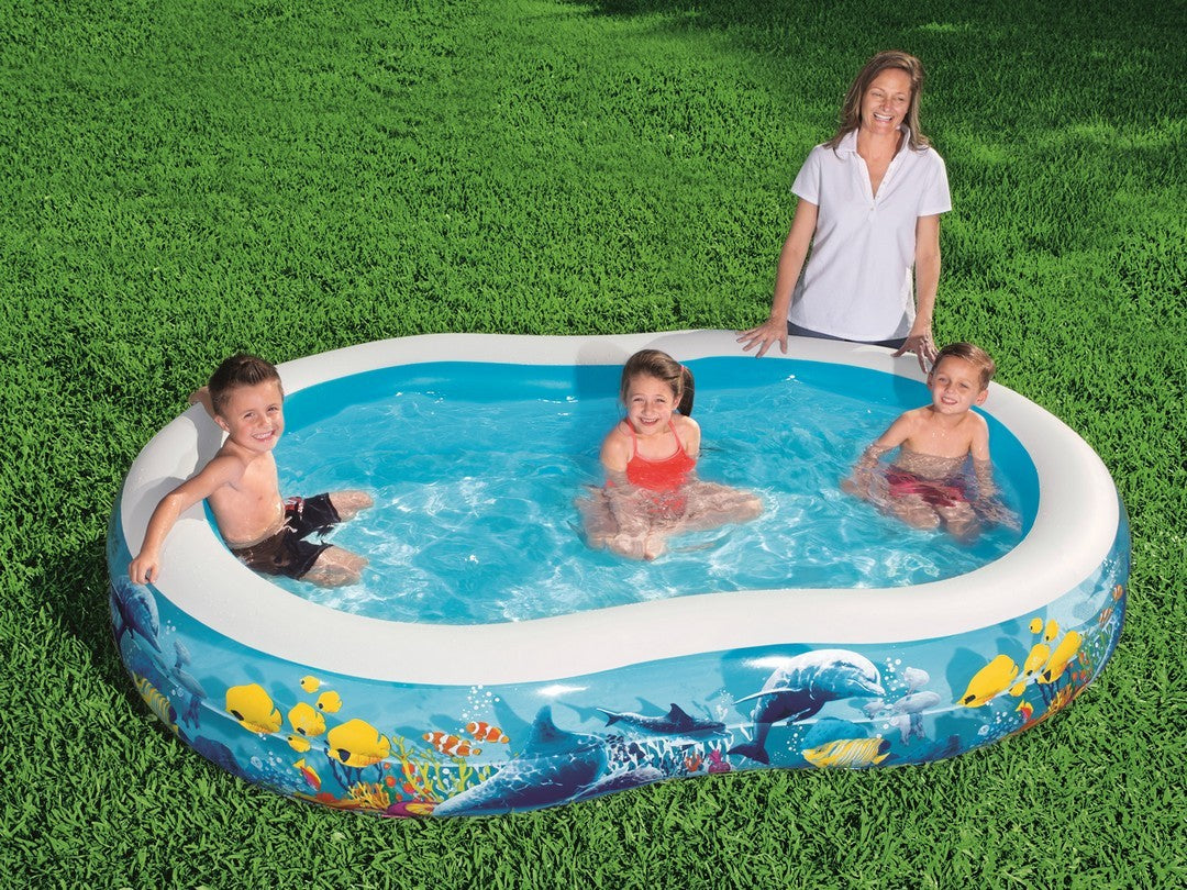 262 x 157 x 46 cm Bestway 54118 pučiamoji žuvų baseinas