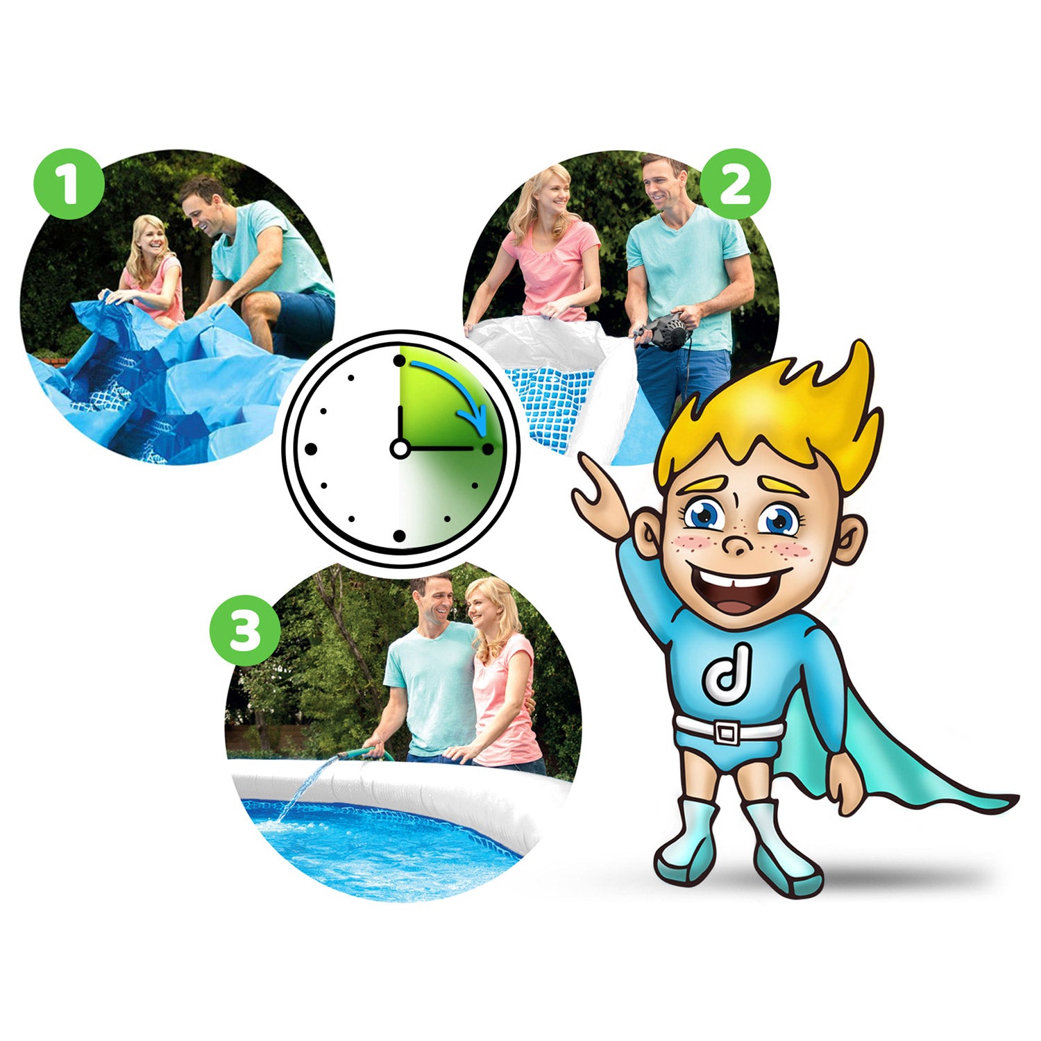 Vaikų sodo baseinas 152 x 38 cm Bestway 57241