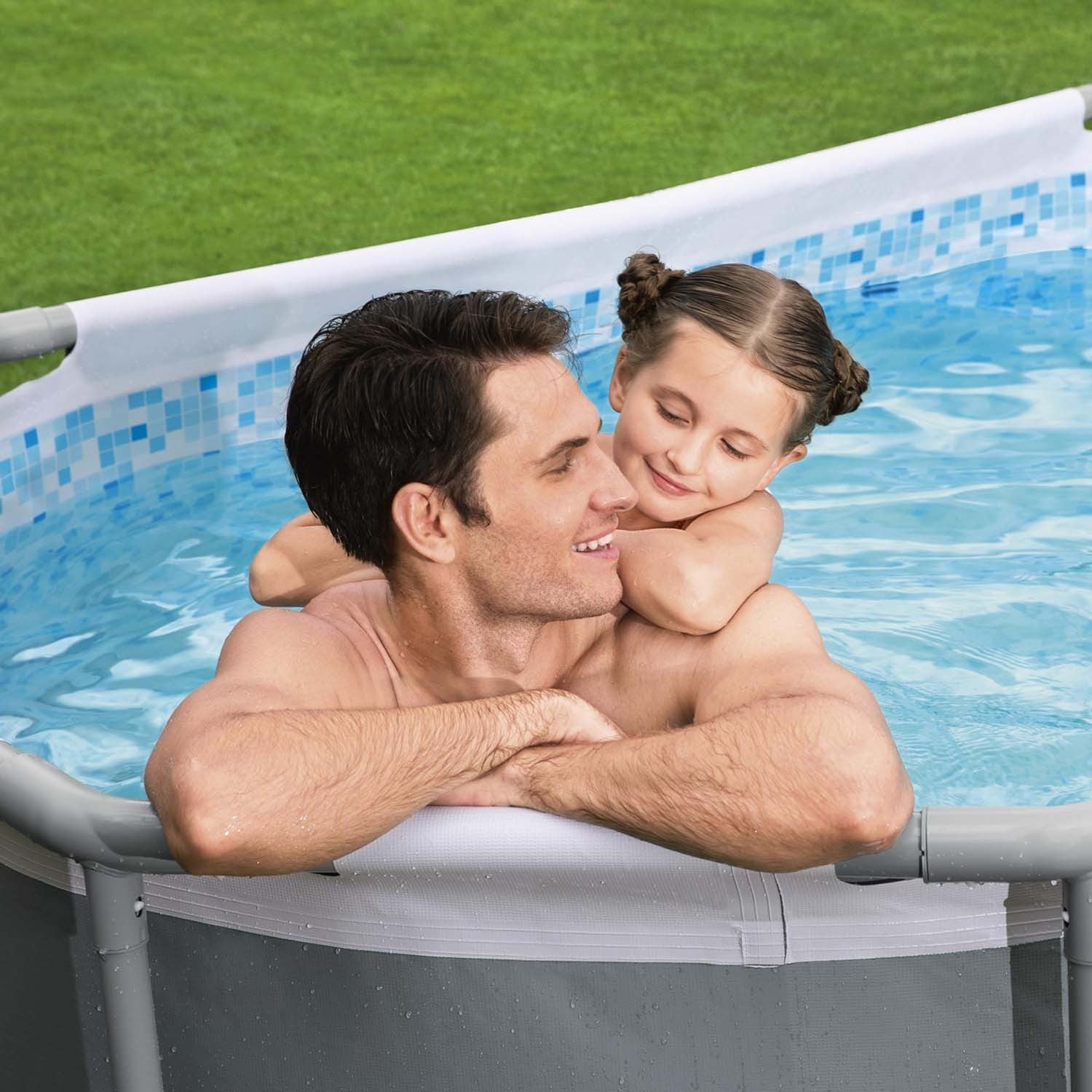 305 x 200 x 84 cm 10w1 Bestway 5614A karkasinis baseinas