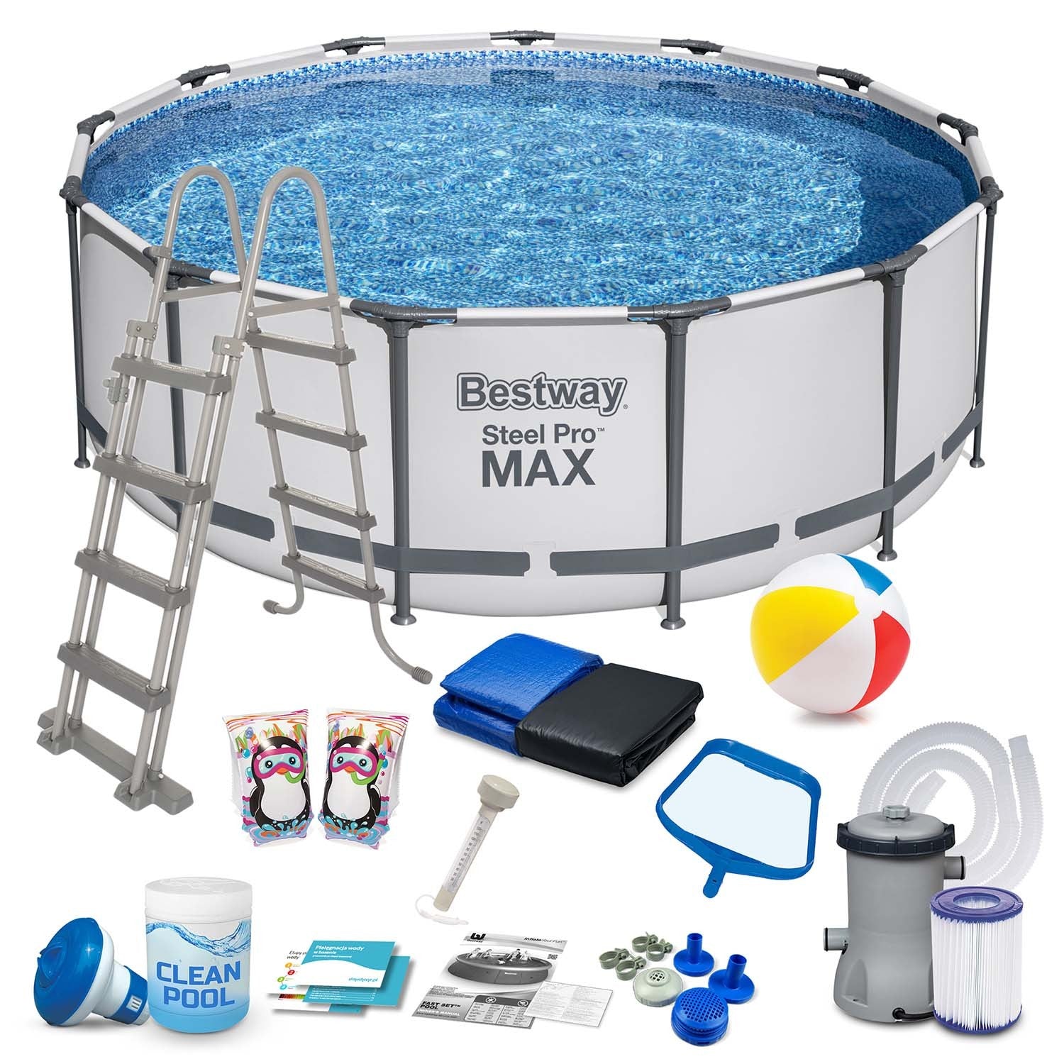 396 x 122 cm 18w1 Bestway 5618W stogo sodas