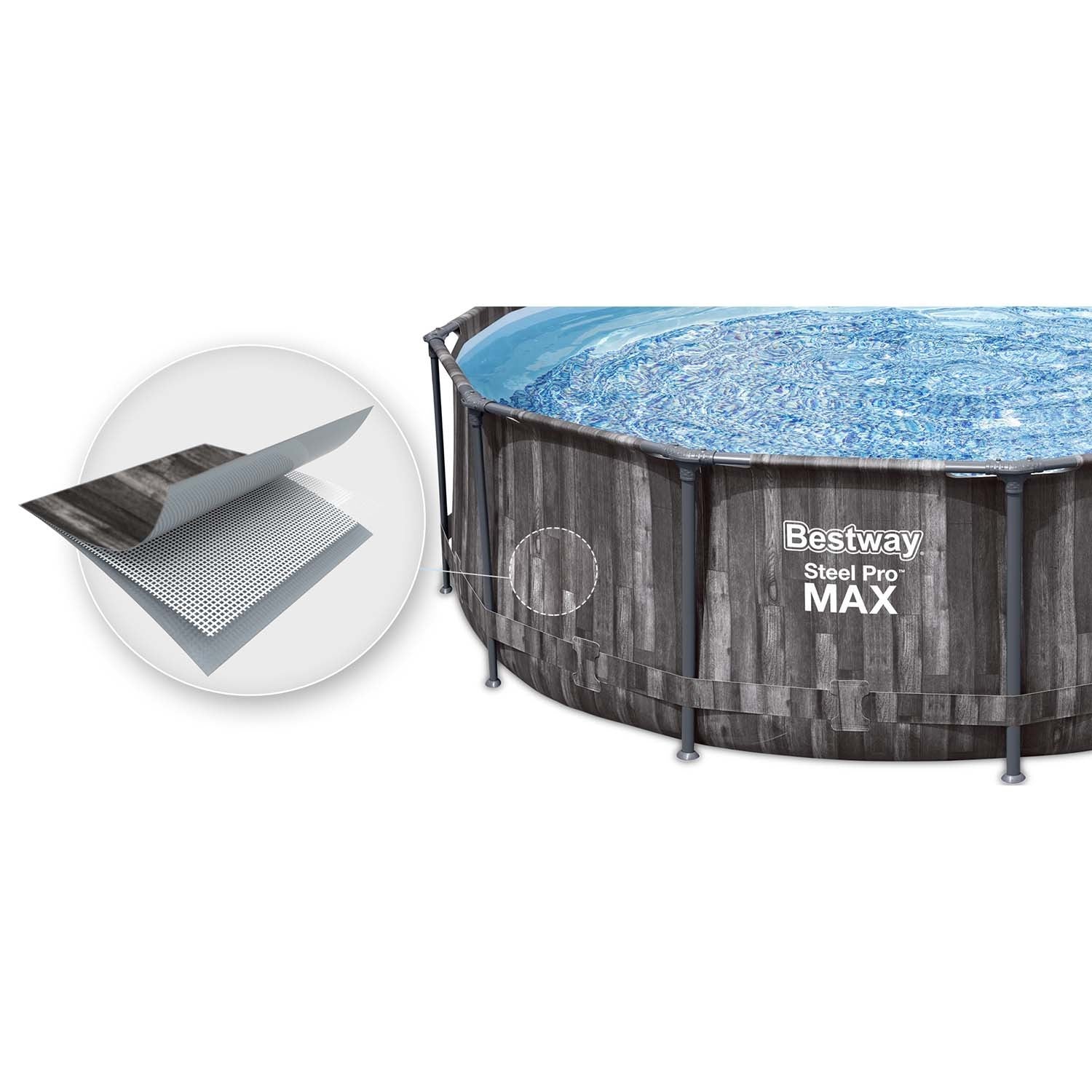 427 x 107 cm 11w1 Bestway 5614Z stogo baseinas