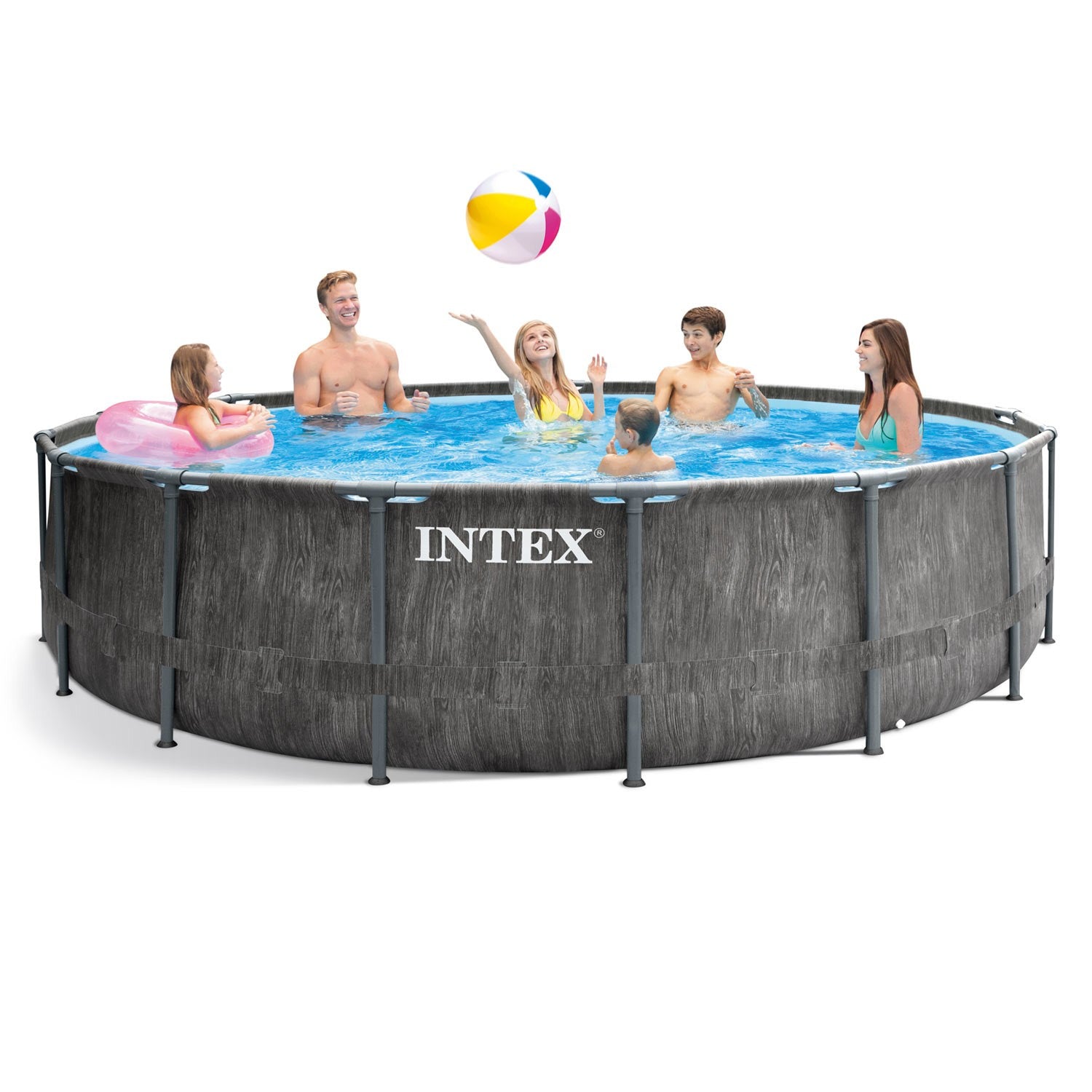 457 x 122 cm 18v1 INTEX 26742 karkasinis sodo baseinas