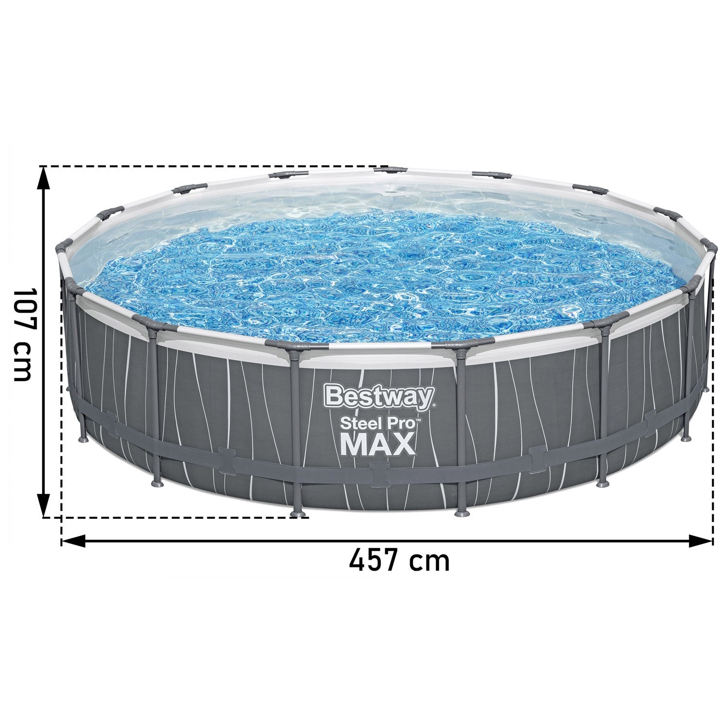 457 x 107 cm 13w1 Bestway 561GD stogo baseinas