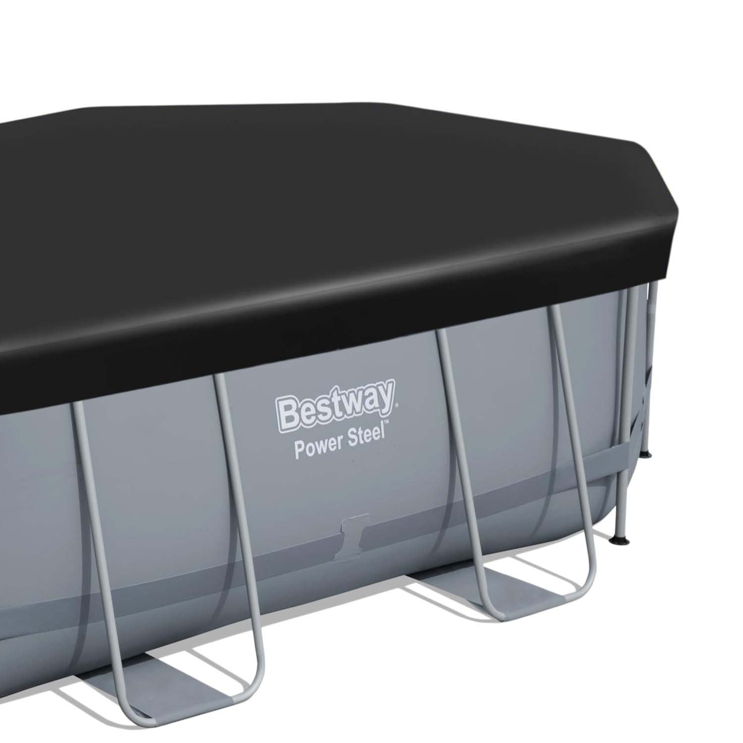 Plokštinis baseinas 488 x 305 x 107 cm 18w1 Bestway 56448 + burbuliukų mašina nemokamai