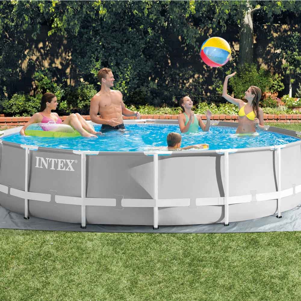 427 x 107 cm 12v1 karkasinis sodo baseinas INTEX 26720