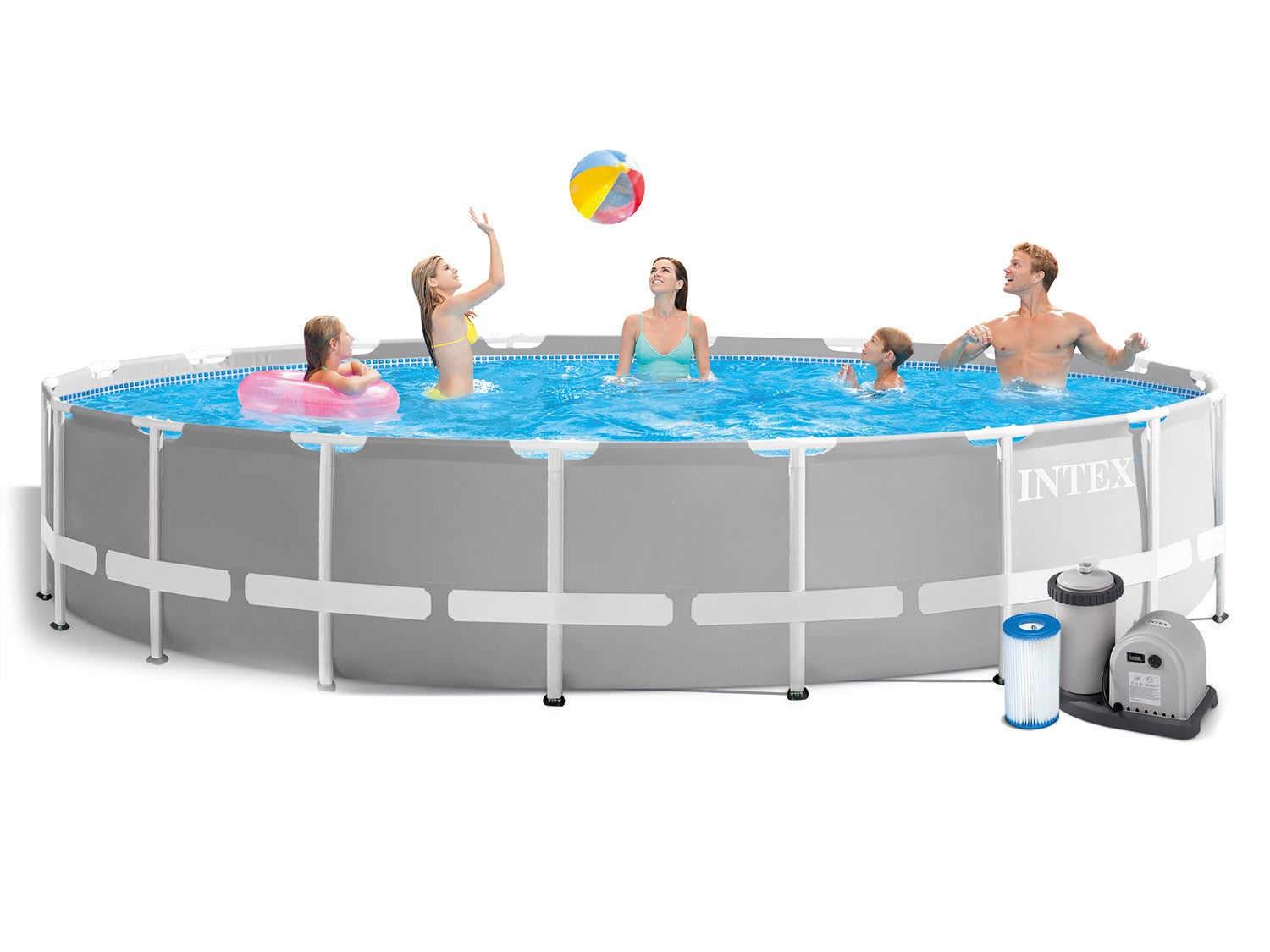 549 x 122 cm 18v1 karkasinis sodo baseinas INTEX 26732