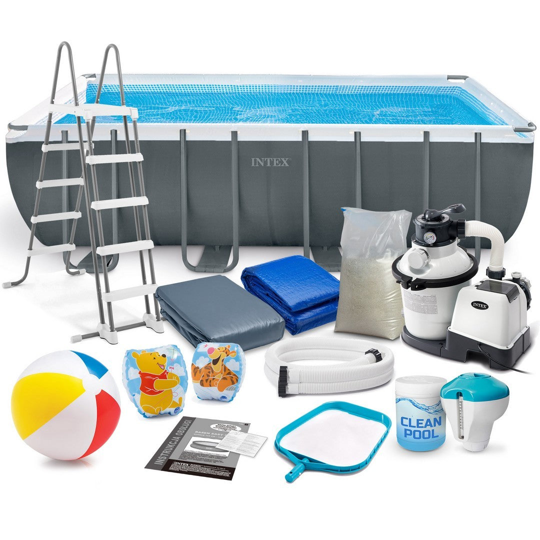 549 x 274 x 132 cm 18w1 karkasinis lauko baseinas INTEX 26356