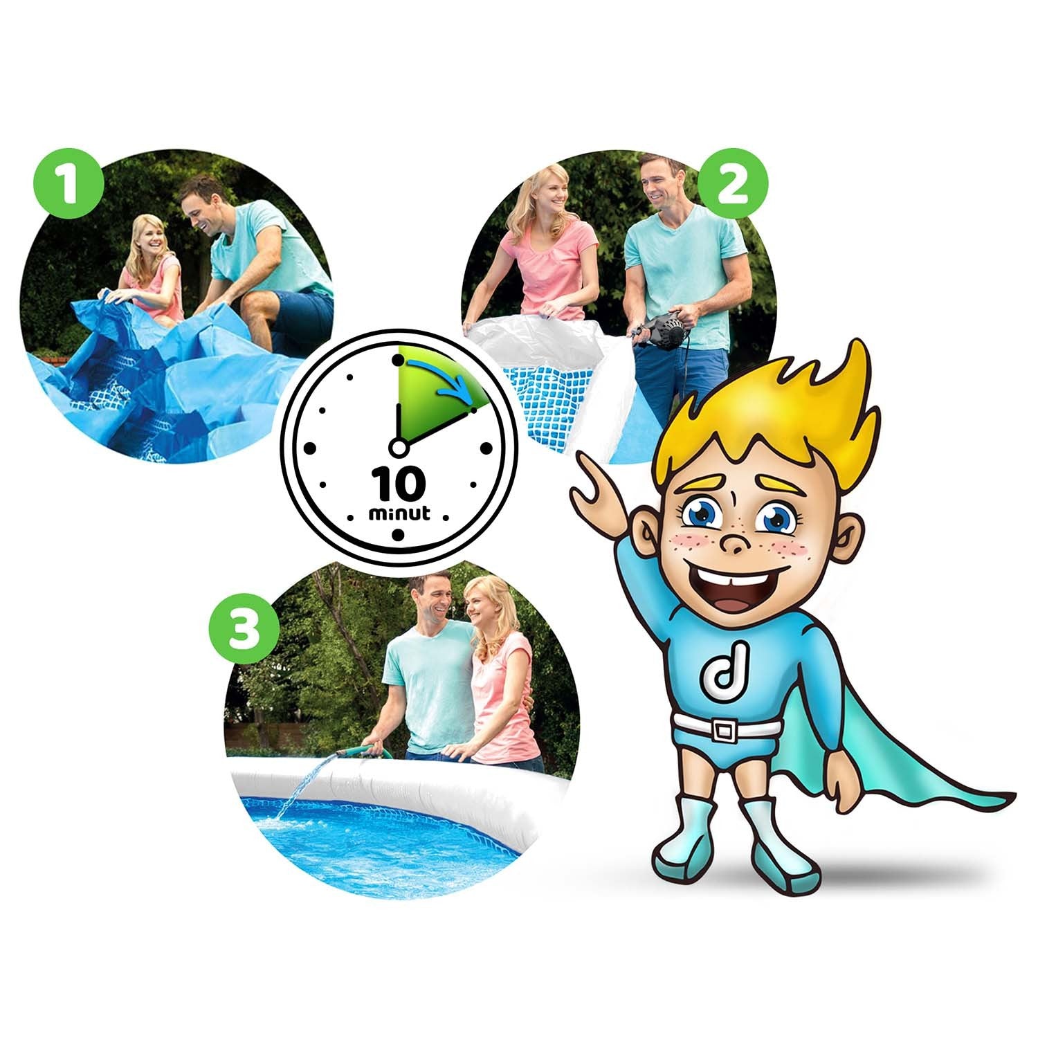 244 x 61 cm plotis Bestway 57448