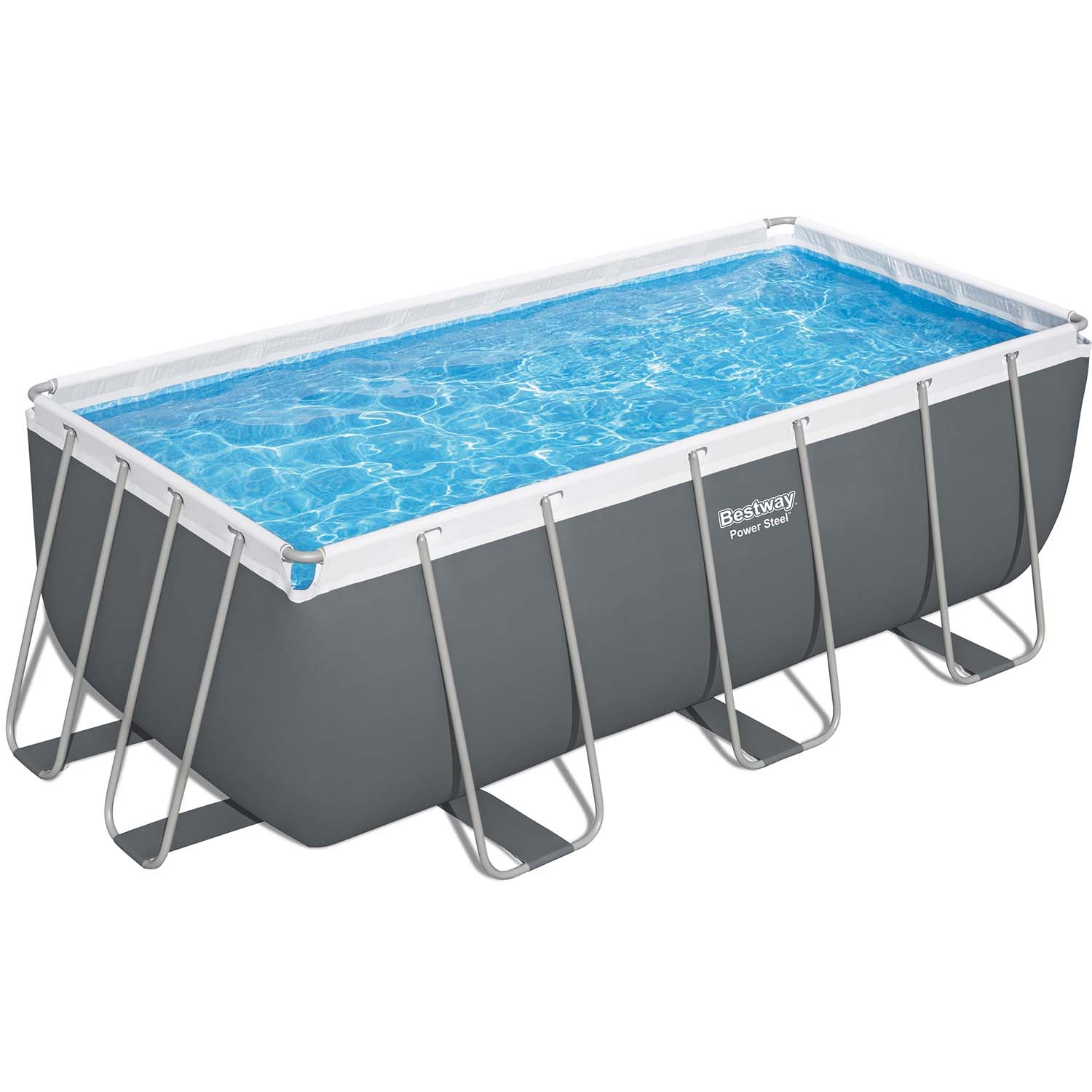 412 x 201 x 122 cm 10w1 BESTWAY 56457N sodinis stoginis baseinas