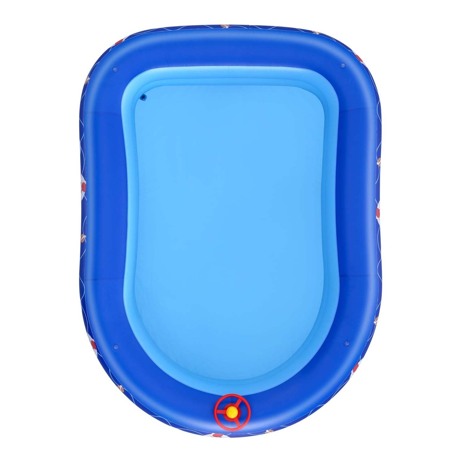 Vaikų baseinas su 213 x 155 x 132 cm stogu