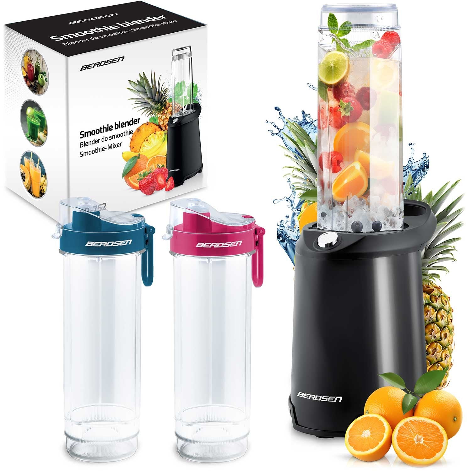 Blender smoothie 350W BD-752 Berdsen juodas