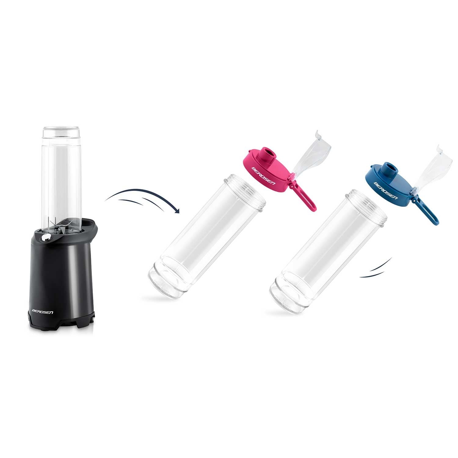Blender smoothie 350W BD-752 Berdsen juodas