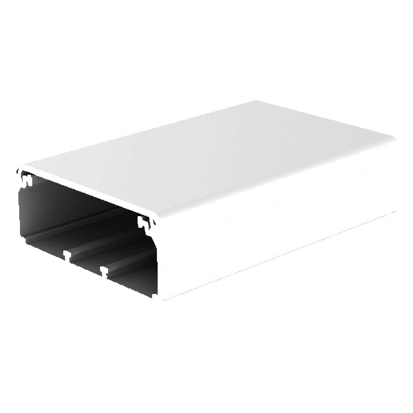 Kabelių lovelis Kopos EKE 140X60_HD (baltas, 140×60 mm, 2 m, su apsaugine plėvele)