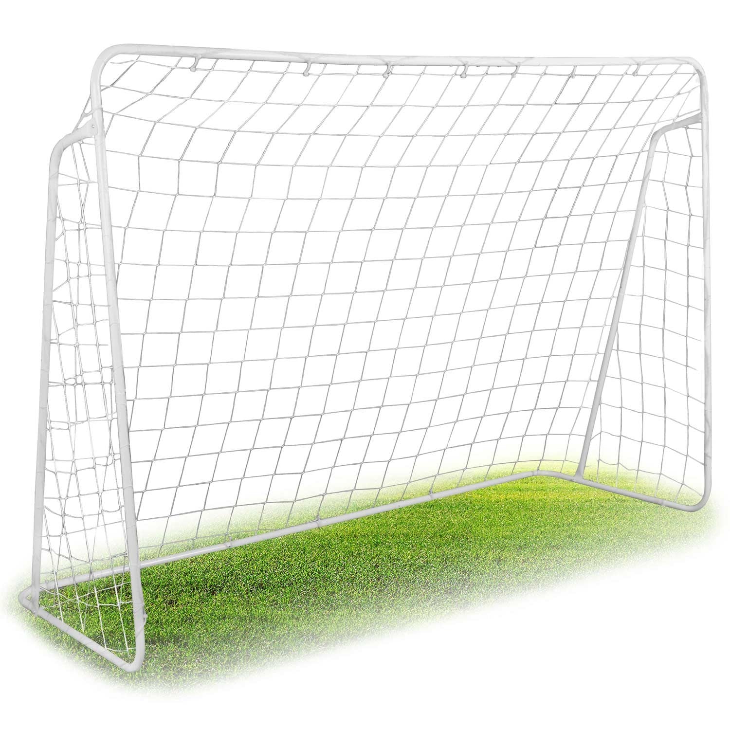 Futbolo vartai 245 x 155 x 80 cm + tikslinis matas