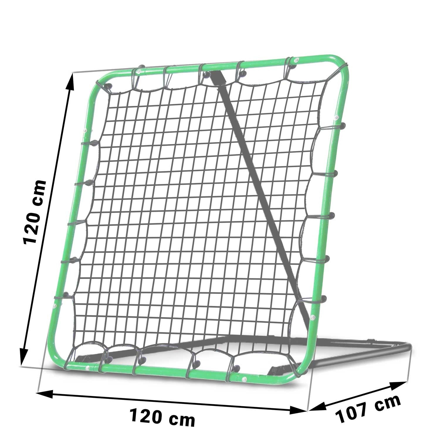 Neo-Sport 120 x 120 cm rebounderio treniruočių vartai