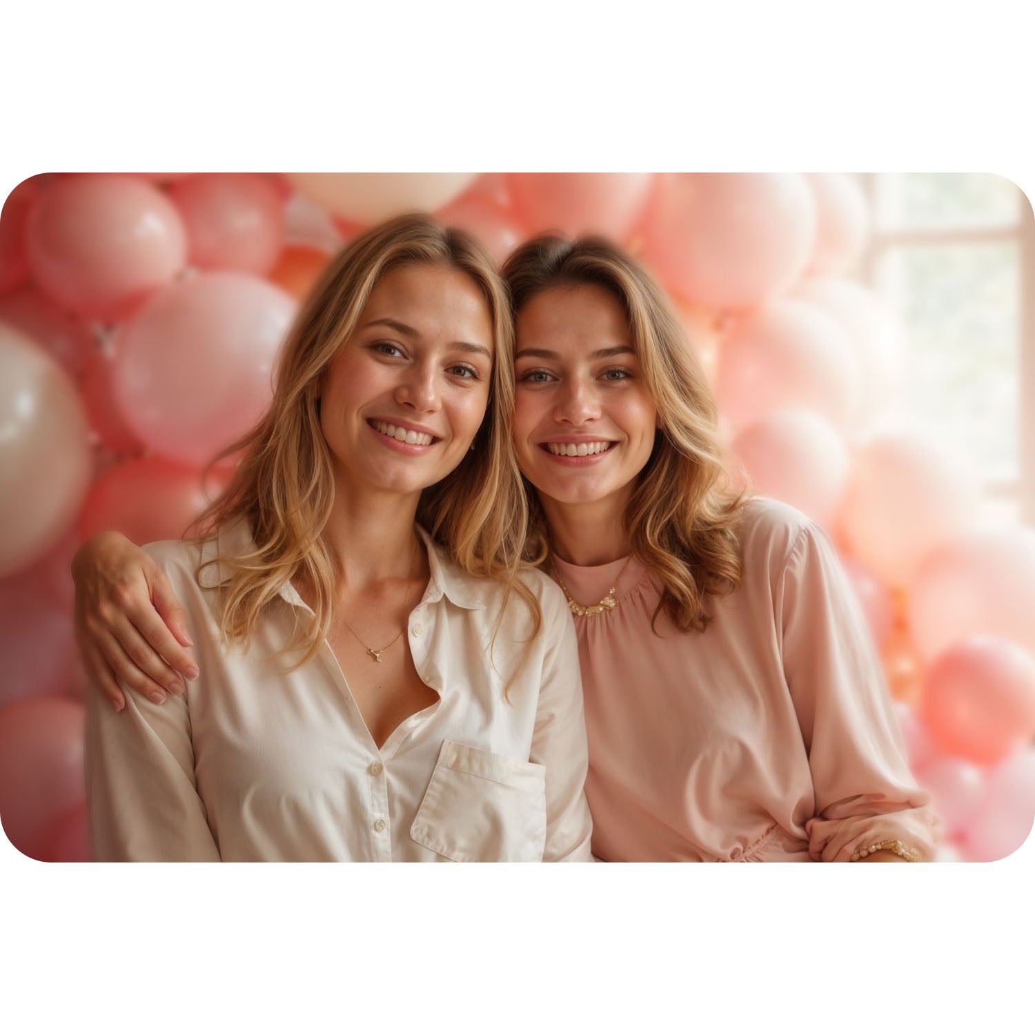 0,20 m3 heleno buteliukas su balionais ir Ricokids juosta