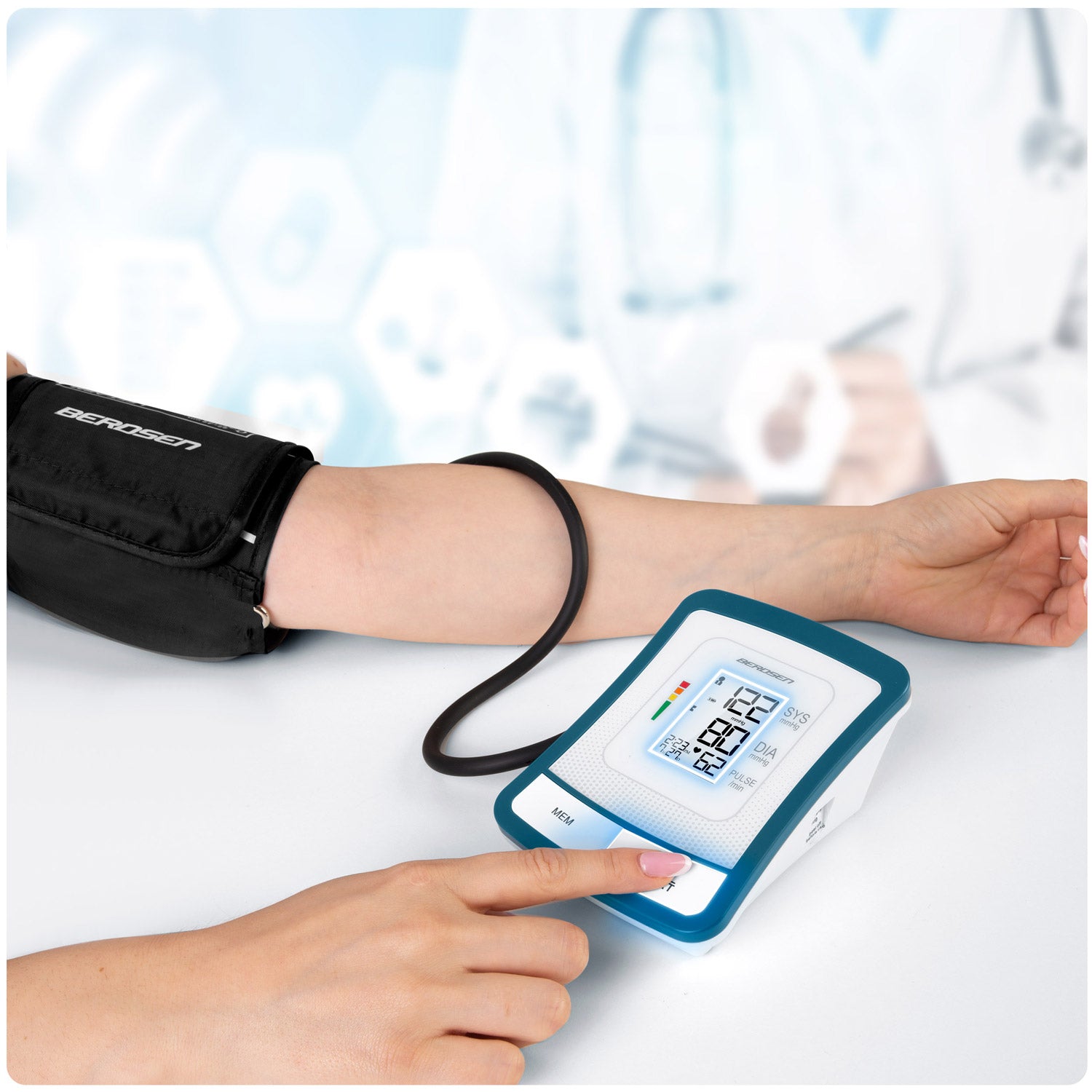 BD-120 "Berdsen" rankinio slėgio matuoklis