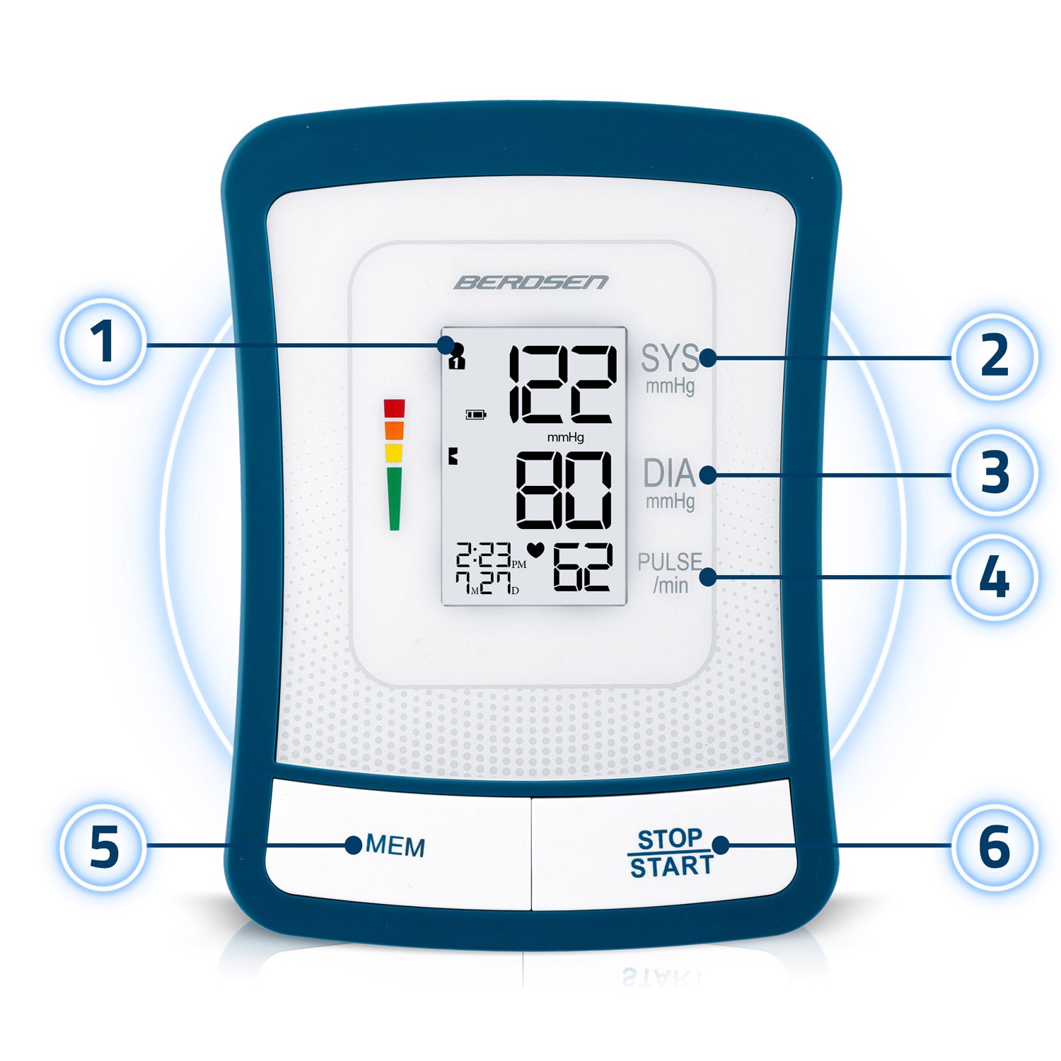 BD-120 "Berdsen" rankinio slėgio matuoklis