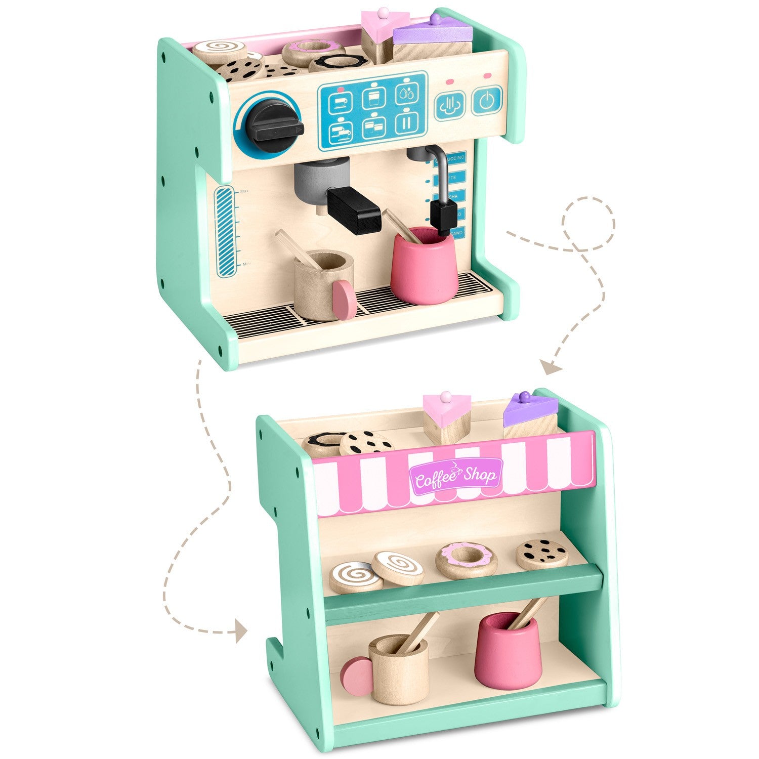 Ricokids kofeino ekspresas su cukraus gamykla 785100 mentas