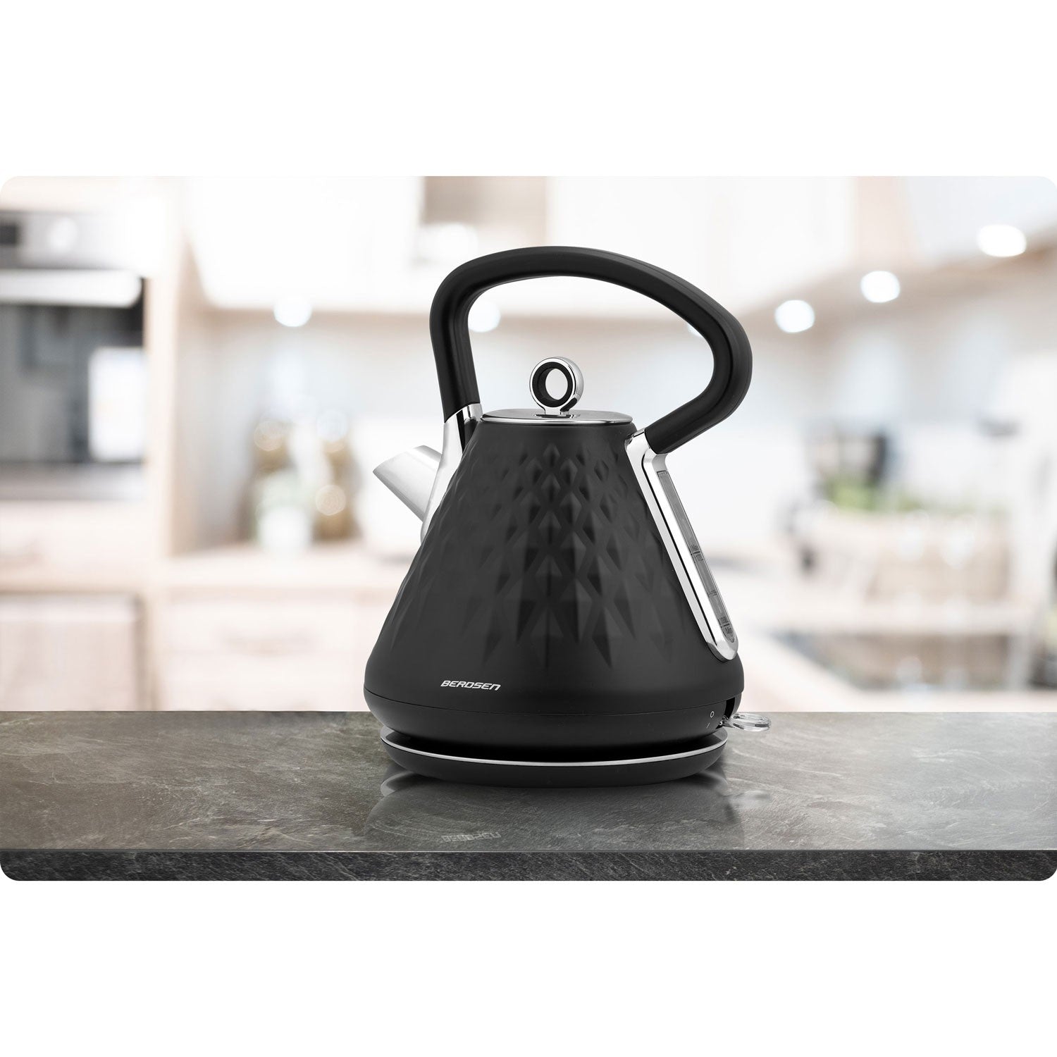 1,7 L elektrinis Berdsen BD-700 arbatinukas juodas