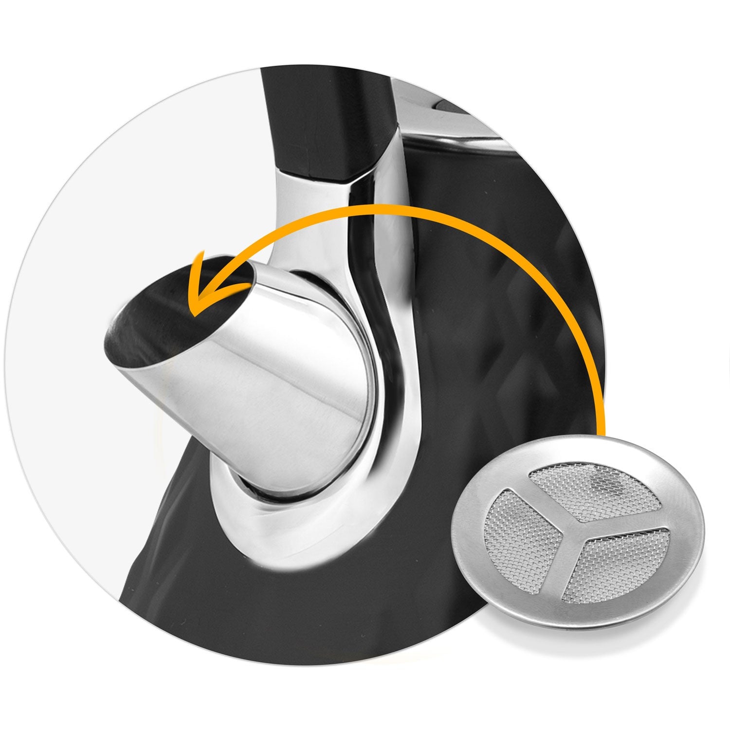 1,7 L elektrinis Berdsen BD-700 arbatinukas juodas