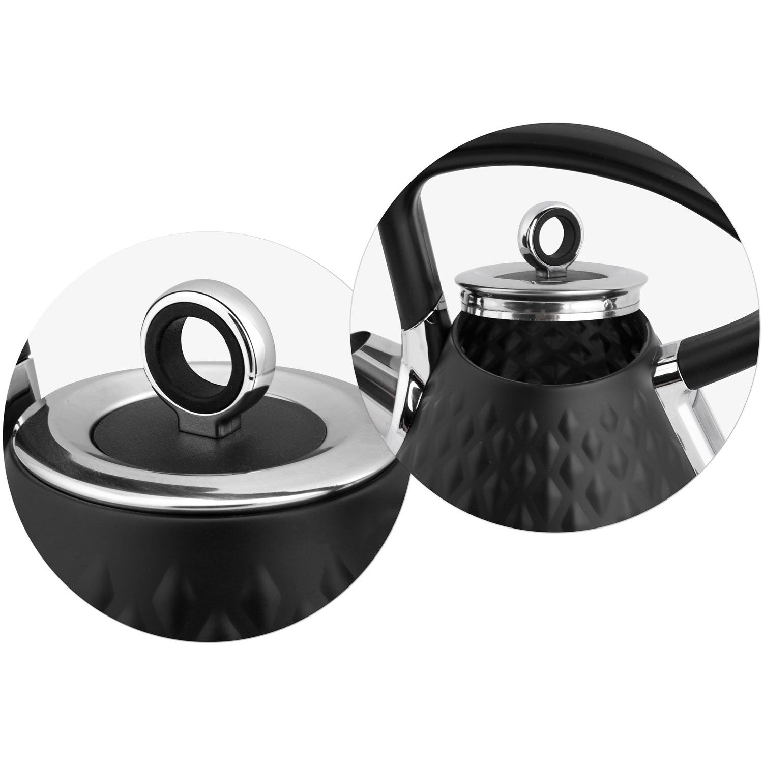 1,7 L elektrinis Berdsen BD-700 arbatinukas juodas