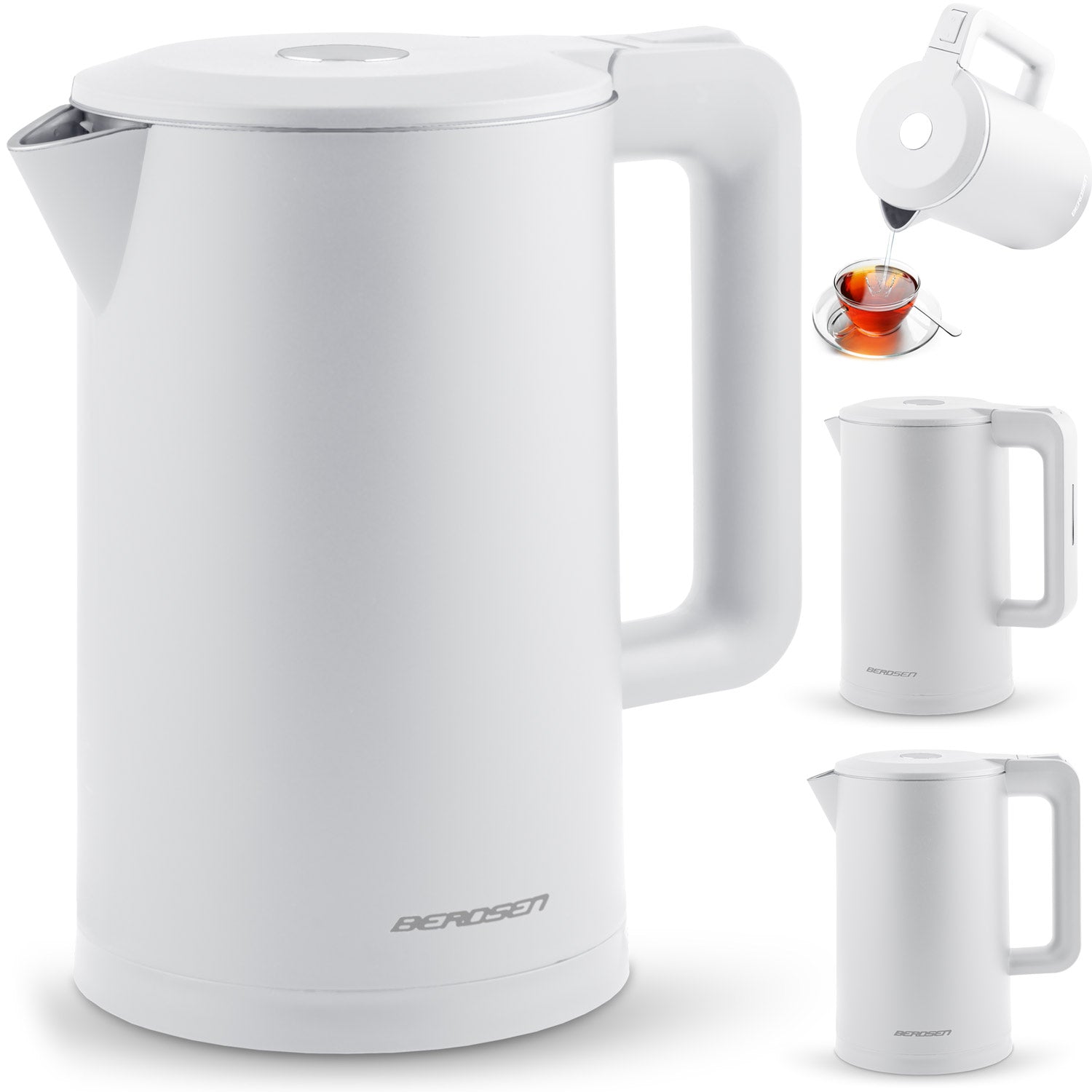 1,7-litro elektrinis Berdsen BD-710 baltasis