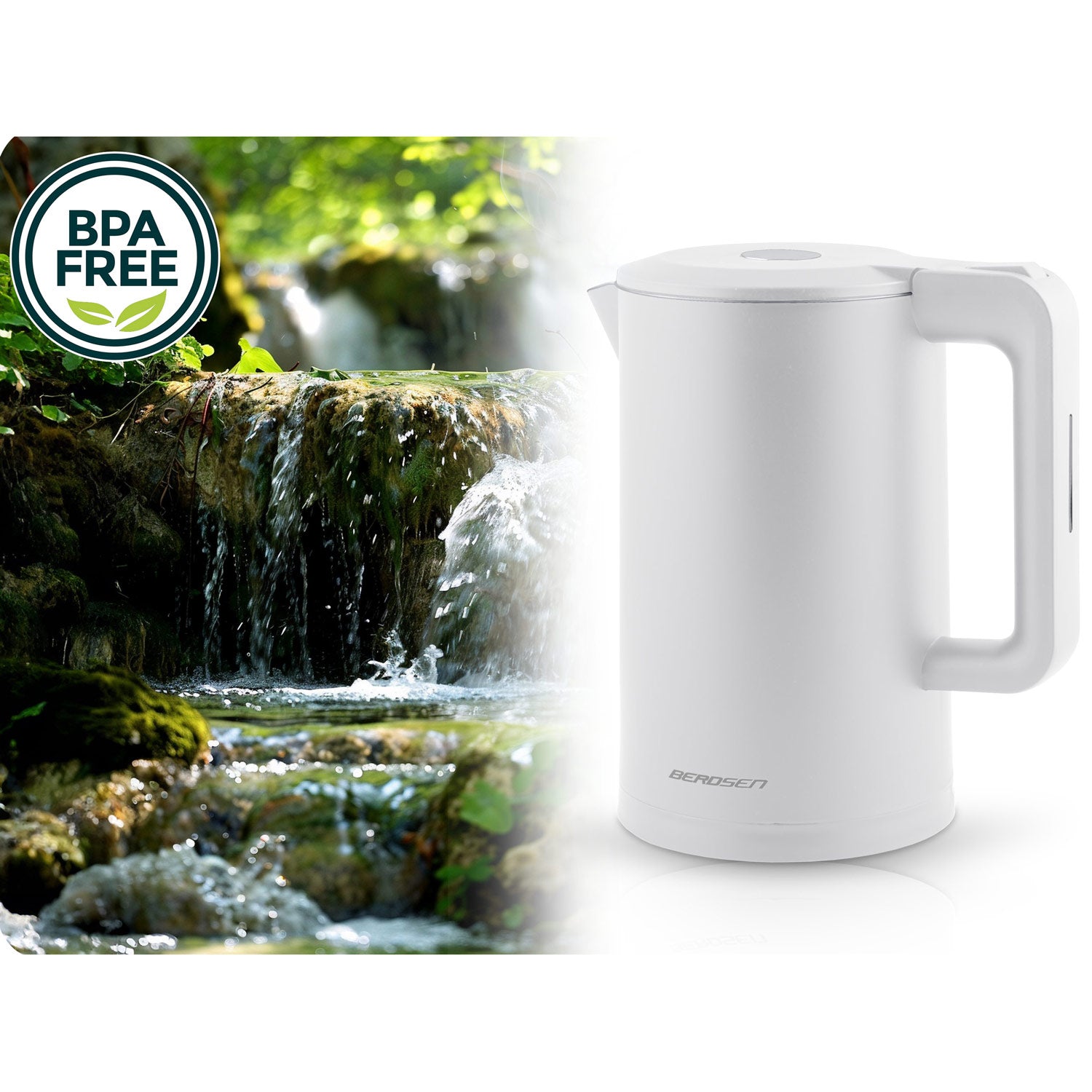 1,7-litro elektrinis Berdsen BD-710 baltasis