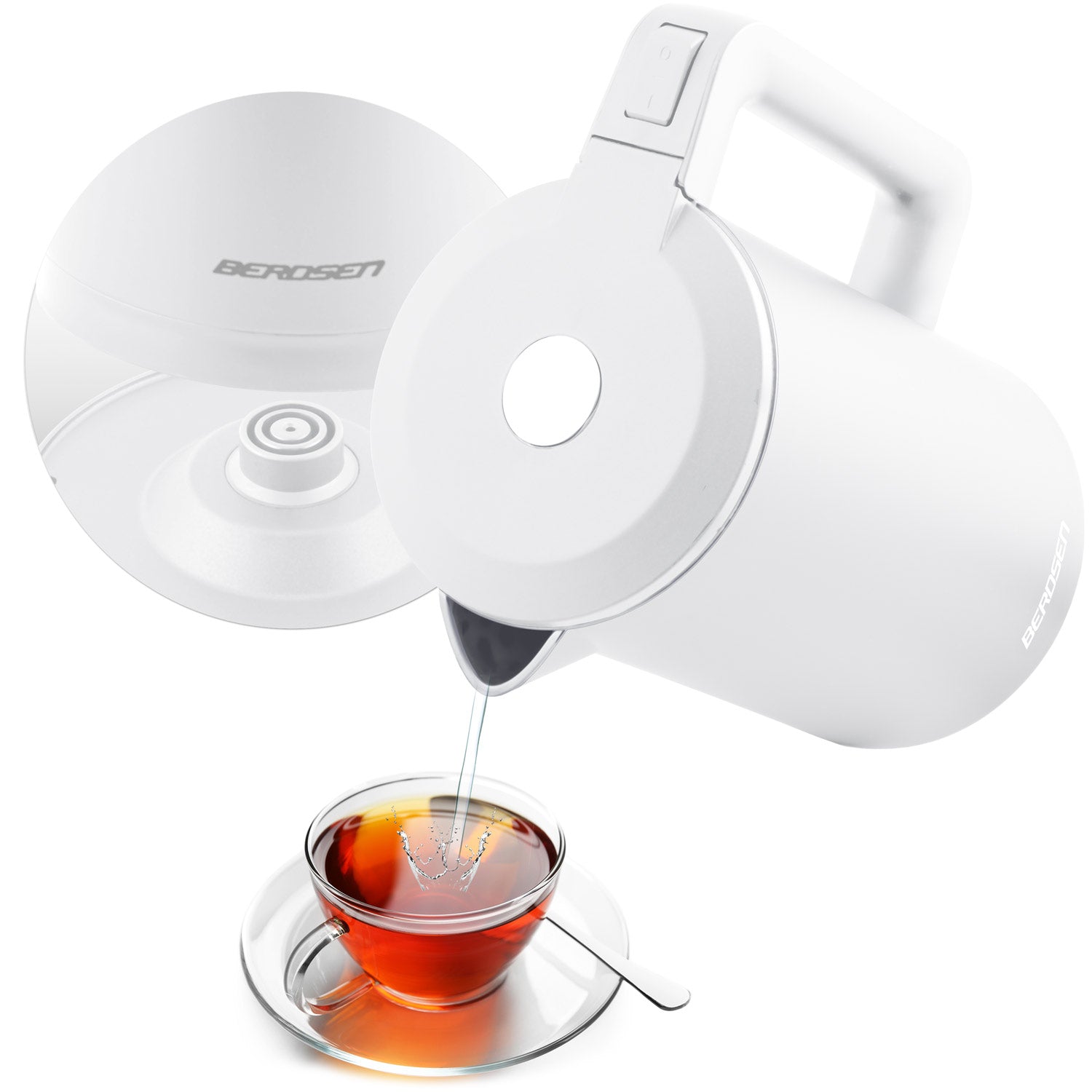 1,7-litro elektrinis Berdsen BD-710 baltasis