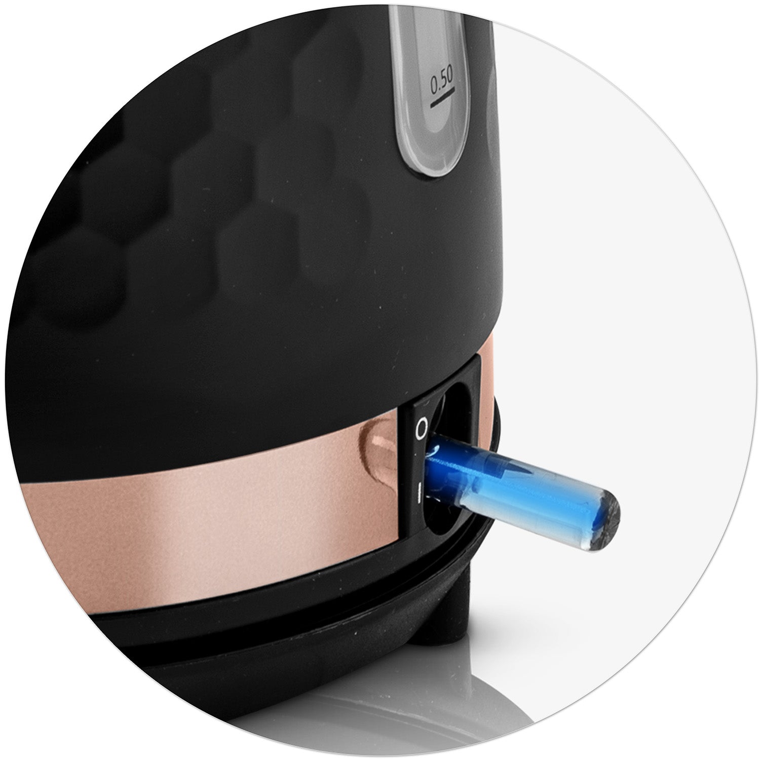 1,7 l elektrinis Berdsen BD-705 juodojo varinio arbatinis