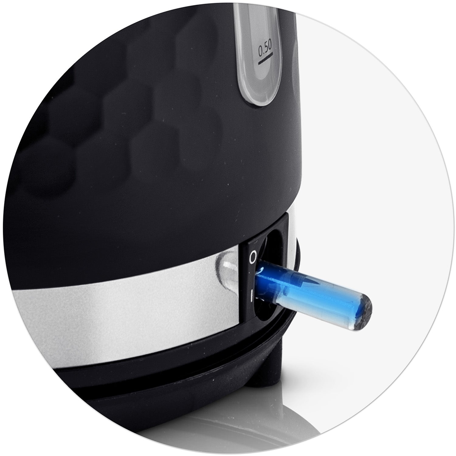 1,7 litro elektrinis Berdsen BD-705 arbatinukas juodas sidabras