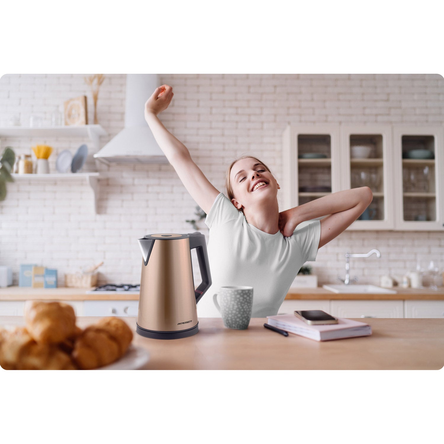 1,7 litro elektrinis Berdsen BD-708 vario arbatinis