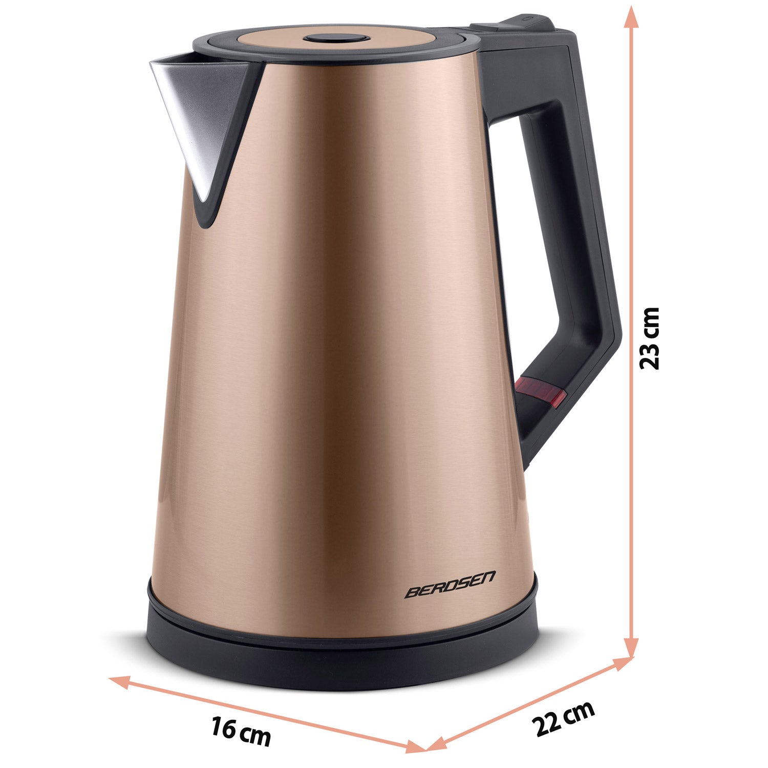 1,7 litro elektrinis Berdsen BD-708 vario arbatinis