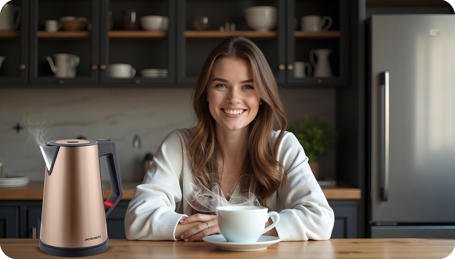 1,7 litro elektrinis Berdsen BD-708 vario arbatinis