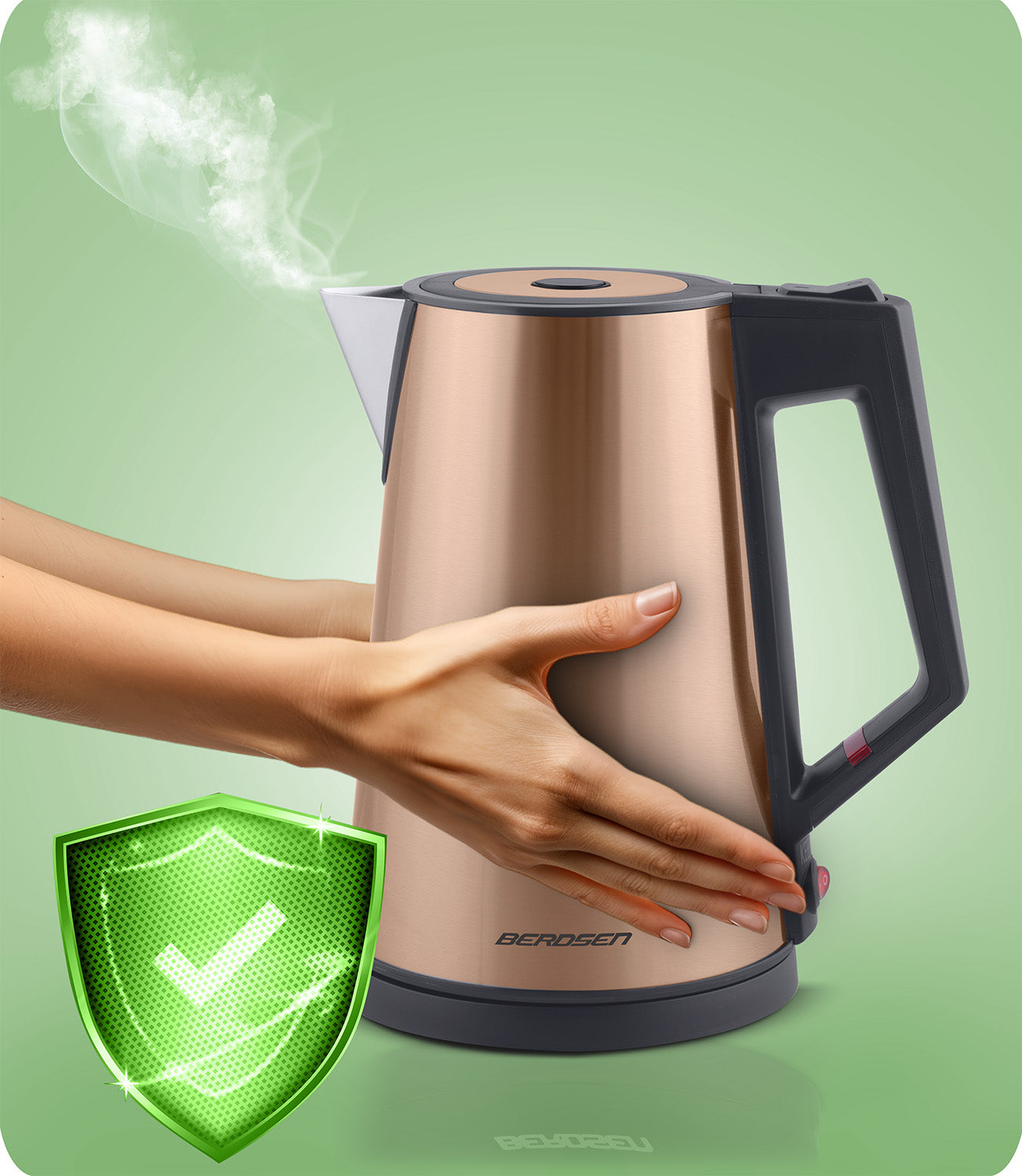 1,7 litro elektrinis Berdsen BD-708 vario arbatinis