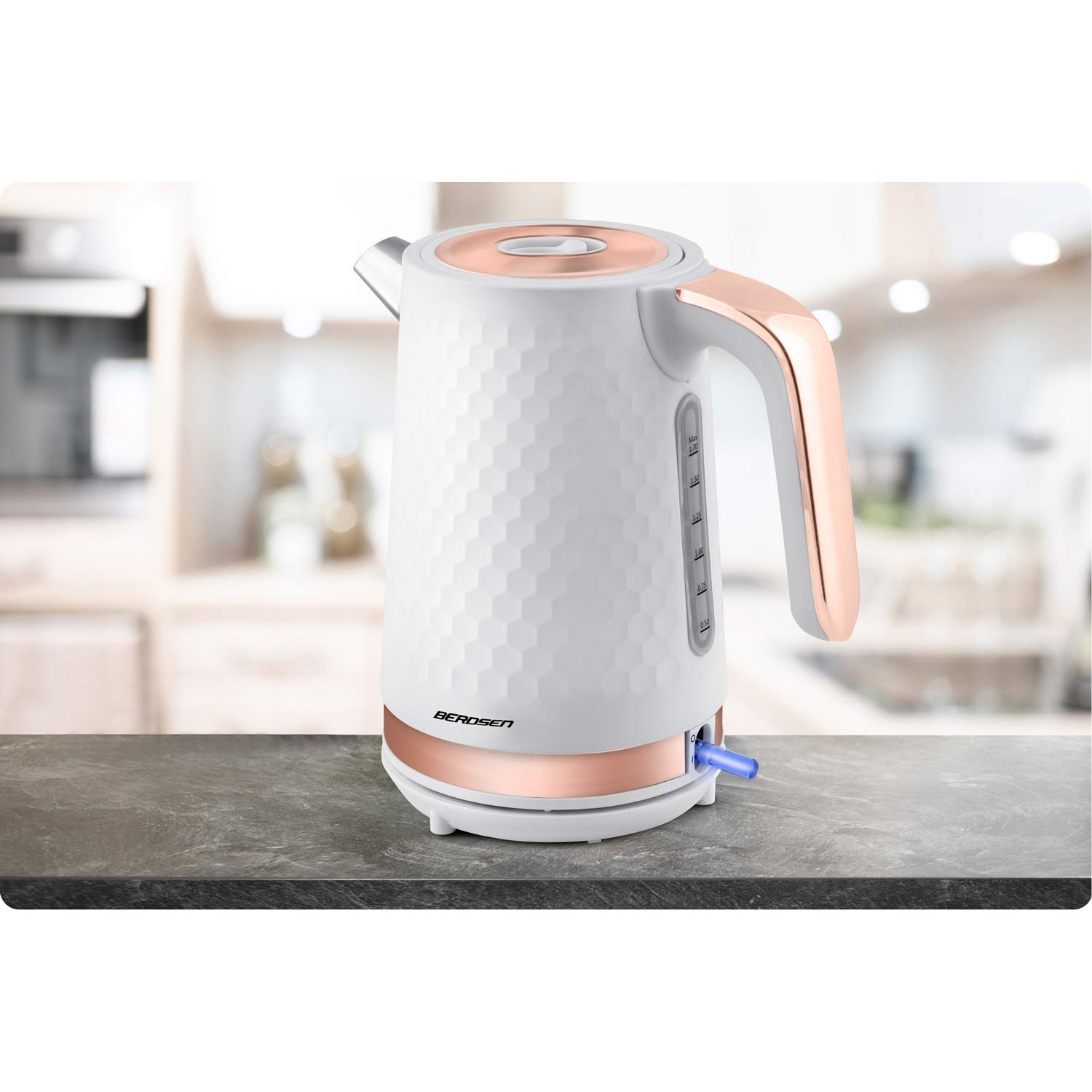 1,7 l elektrinis teptukas Berdsen BD-705 balta-varis