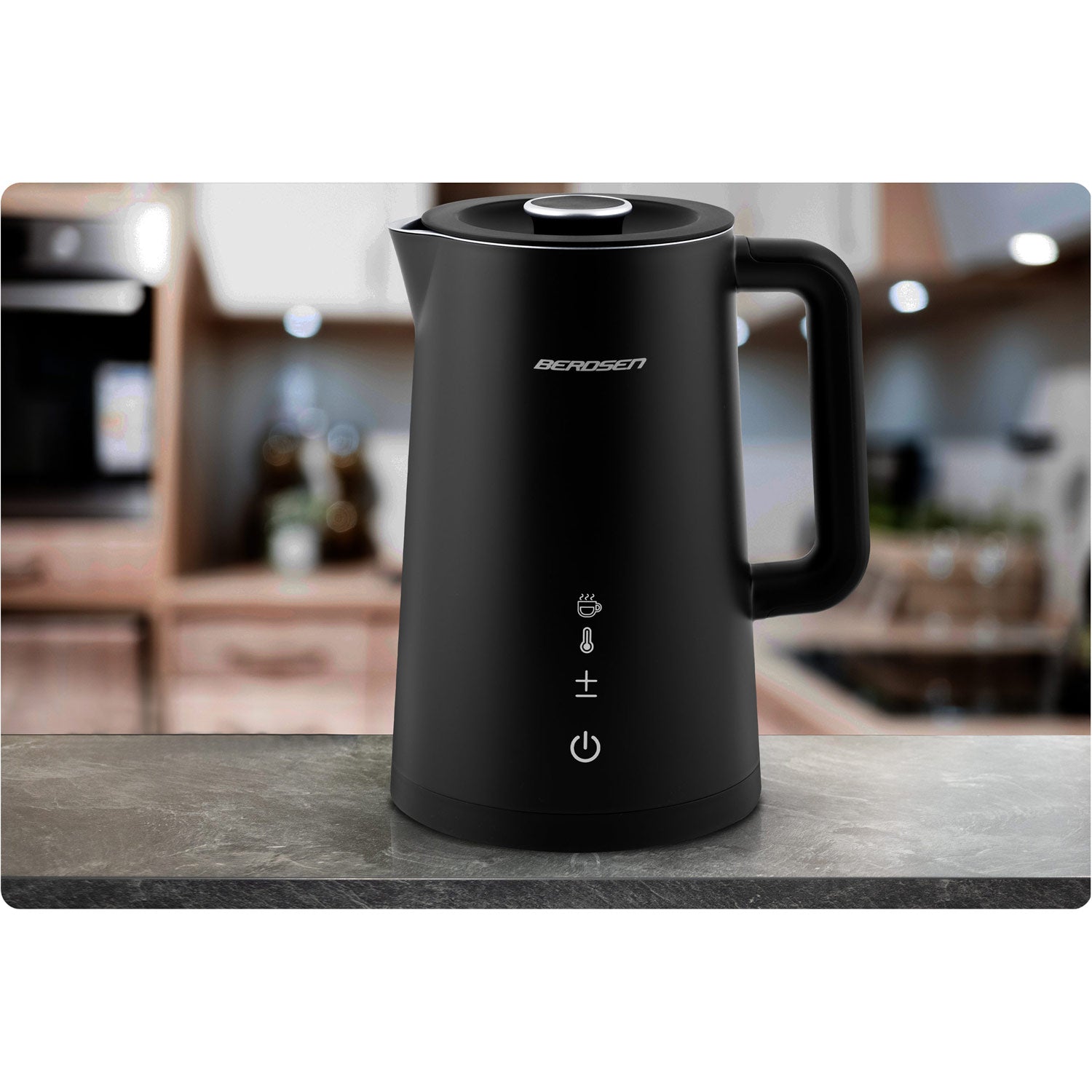 1,7 litro elektrinis Berdsen BD-709 arbatinukas juodas